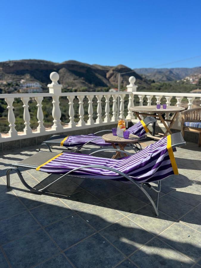 Rambla Retreats Apartment Rojo With Shared Pool & Hot Tub Stunning Views In Oria Exterior foto